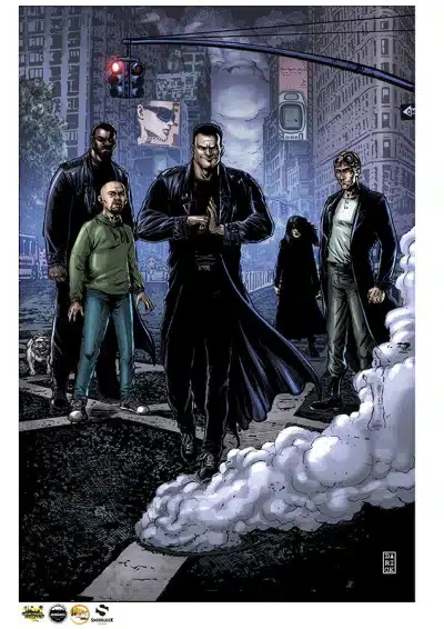 The Boys Darick Robertson Exclusive Signed Print