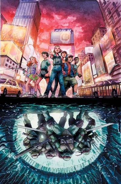 Teenage Mutant Ninja Turtles x Stranger Things Num 01