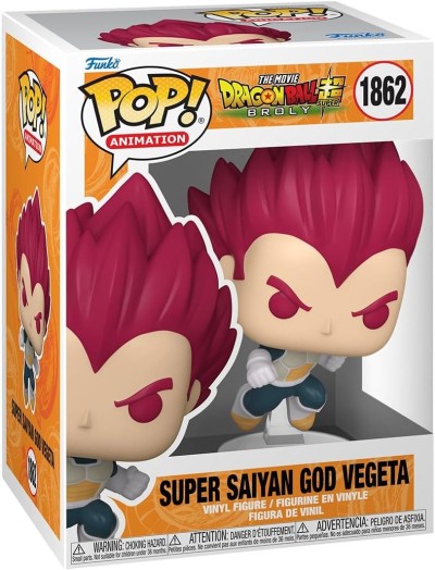 Funko PoP Dragon Ball Super : Super Saiyan God Vegeta