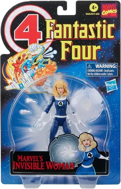 Marvel Legends Fantastic Four Retro : Invisible Woman Figurine