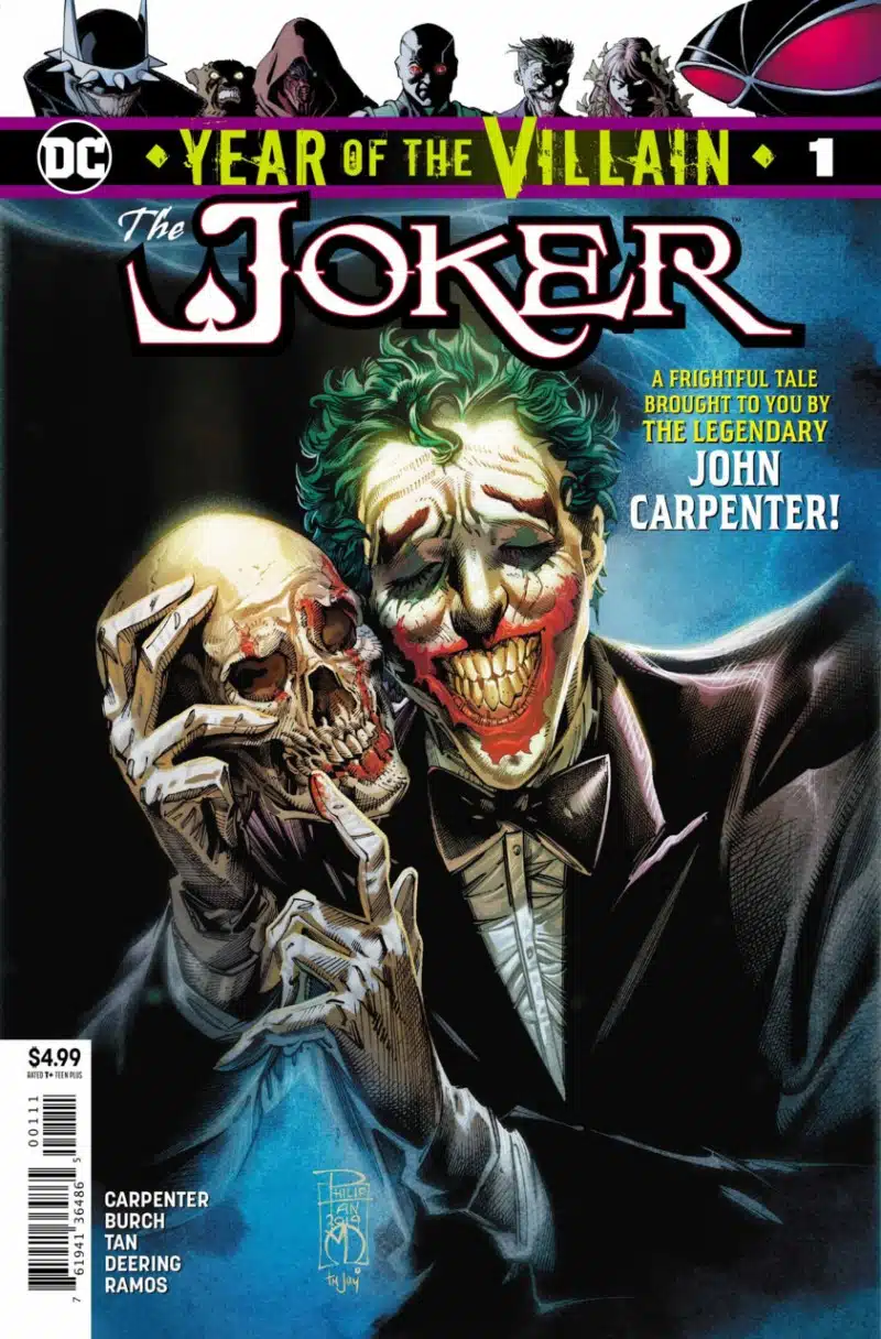 Year of the Villain : Joker Num 01