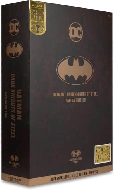 DC Multiverse : Batman Dark Knights of Steel Patina (Gold Label) Figurine