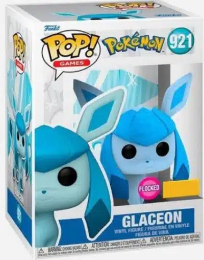 Funko PoP Pokemon : Glaceon Flocked