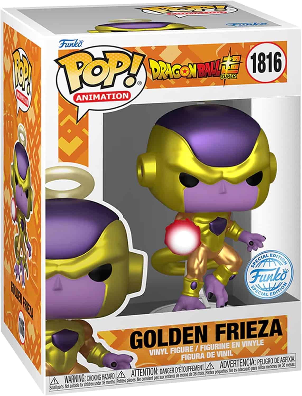 Funko PoP Dragon Ball Super : Golden Frieza Exclusive