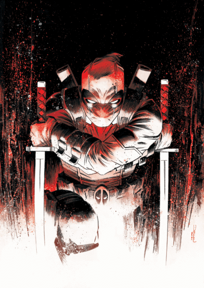 Declan SHALVEY Deadpool Exclusive Signed Print