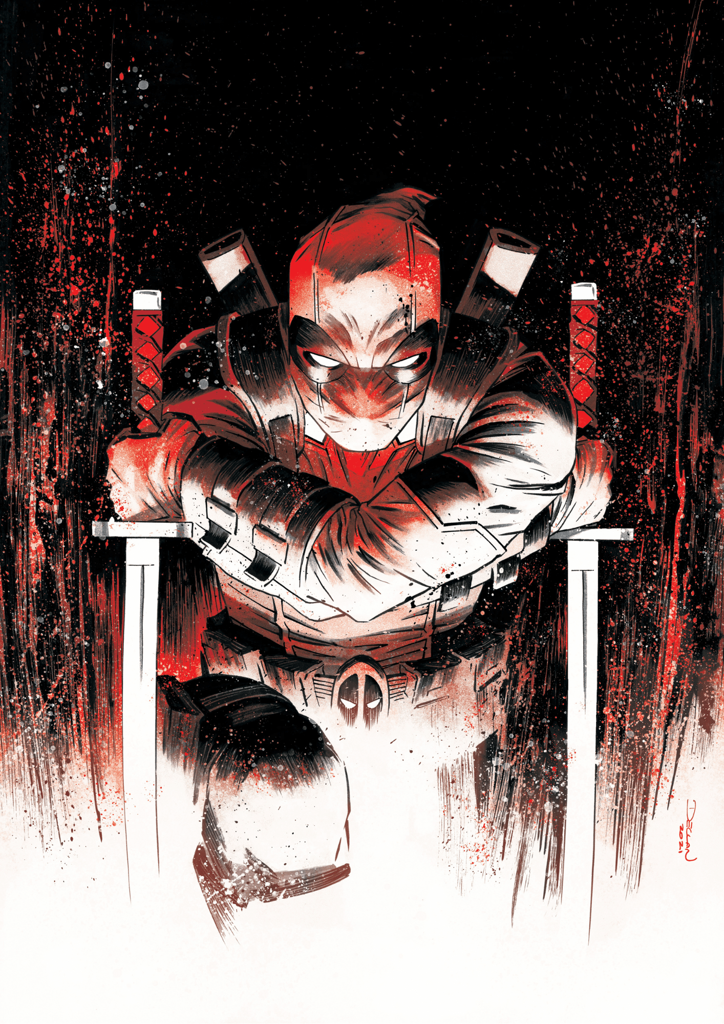 Declan SHALVEY Deadpool Exclusive Signed Print