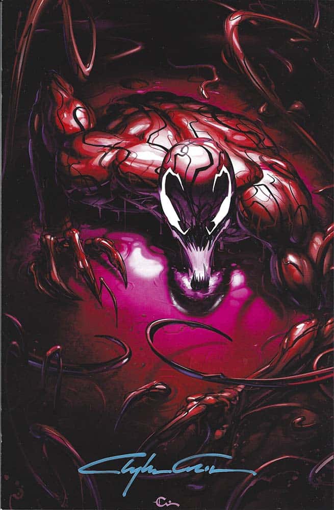 Carnage Vol 3 Num 01 Clayton Crain Virgin Variant Signed