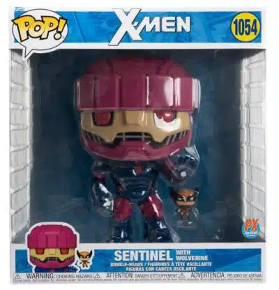 Funko PoP Jumbo Marvel : X-Men Sentinel with Wolverine