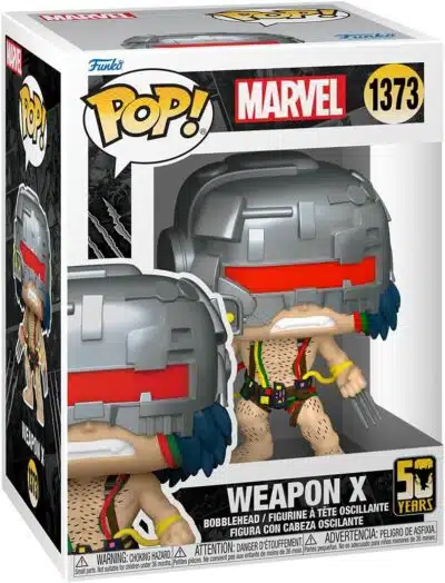 Funko PoP Marvel : Wolverine 50th Weapon X Exclusive