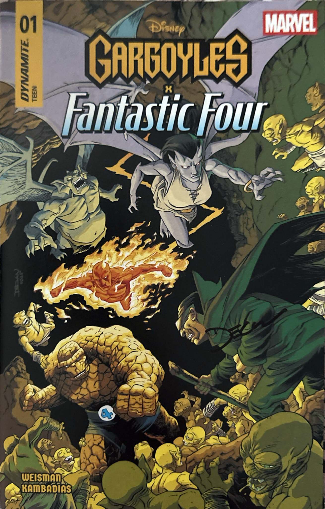 Gargoyles x Fantastic Four Num 01