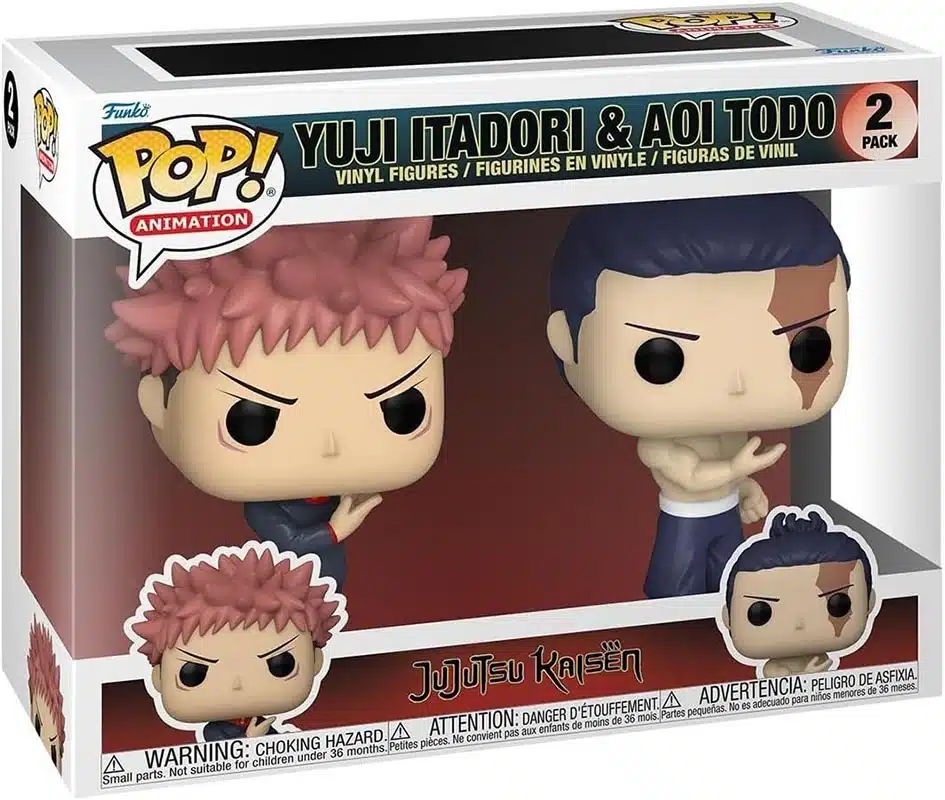 Funko PoP Jujutsu Kaisen : Yuji & Todo Special