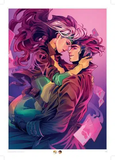 Tholia Bentz Rogue & Gambit Exclusive Signed Print